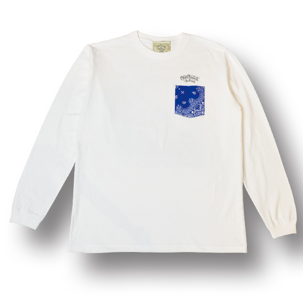 【OG CLASSIX/オージークラシックス】POCKET BANDANA LONG SLEEVE【Tシャツ】【長袖】【バンダナ】【ポケット】