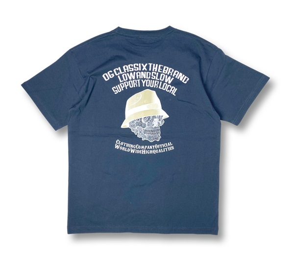 【KIDS】2colors【OG CLASSIX/オージークラシックス】PAISLEY SKULL KIDS TEE【Tシャツ】【5.6oz】【キッズ】【半袖】