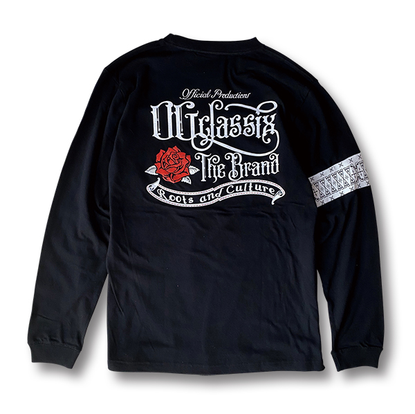 【KIDS】2colors【OG CLASSIX/オージークラシックス】ARM LINE ROSE KIDS LONG SLEEVE【Tシャツ】【長袖】【キッズ】