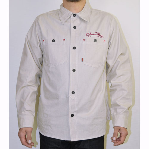 【OG CLASSIX/オージークラシックス】CHAMBRAY TWILL SHIRTS【長袖ボタンシャツ】【シャンブレーシャツ】