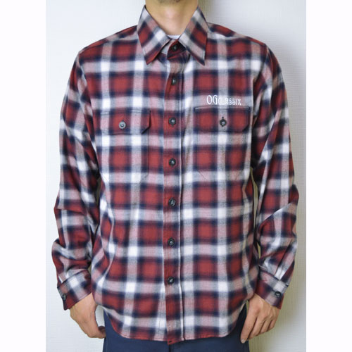 【OG CLASSIX/オージークラシックス】SUNSET FLANNEL SHIRTS【長袖ボタンシャツ】【フランネルシャツ】