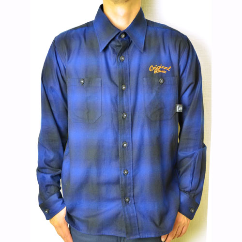 【OG CLASSIX/オージークラシックス】EAST L.A. FLANNEL SHIRTS【長袖ボタンシャツ】【フランネルシャツ】