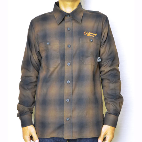 【OG CLASSIX/オージークラシックス】EAST L.A. FLANNEL SHIRTS【長袖ボタンシャツ】【フランネルシャツ】