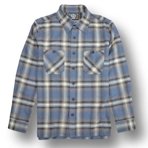 【OG CLASSIX/オージークラシックス】LONG BEACH FLANNEL SHIRTS【フランネルシャツ】【長袖】