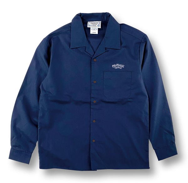 2colors【OG CLASSIX/オージークラシックス】TC OPEN CALLOR LS SHIRTS【シャツ】【長袖】