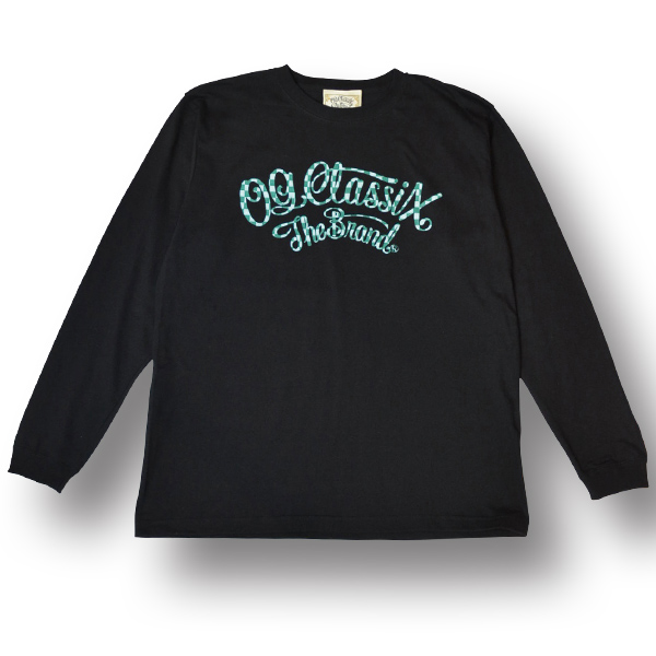 【OG CLASSIX/オージークラシックス】CHECK FLAG COPORATE LONG SLEEVE【Tシャツ】【長袖】【チェッカーフラッグ】