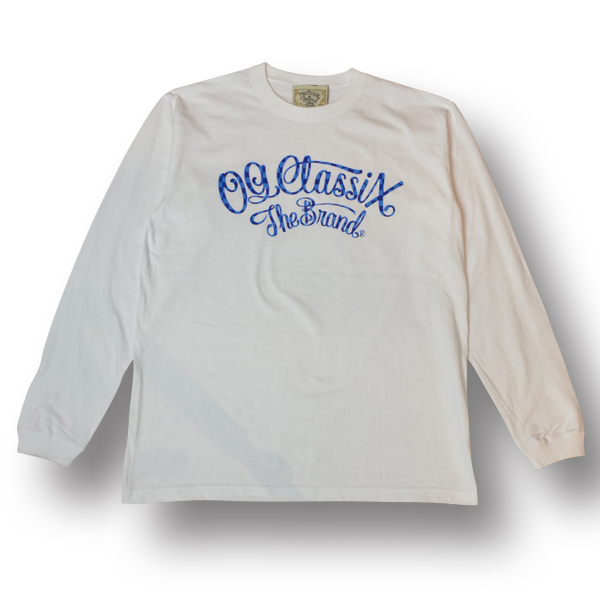 【OG CLASSIX/オージークラシックス】CHECK FLAG COPORATE LONG SLEEVE【Tシャツ】【長袖】【チェッカーフラッグ】