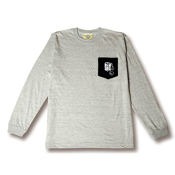 【OG CLASSIX/オージークラシックス】OKAYAMA-DENIM POCKET L/S TEE【Tシャツ】【長袖】【ポケット】【デニム】