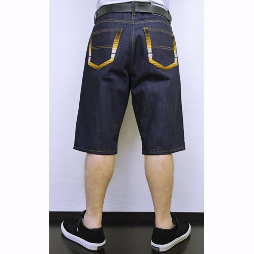 【OG CLASSIX/オージークラシックス】EL CAMINO BEIGE TWO-TONE SHORT DENIM【ショートデニムパンツ】【サラペ】【MEXICO】