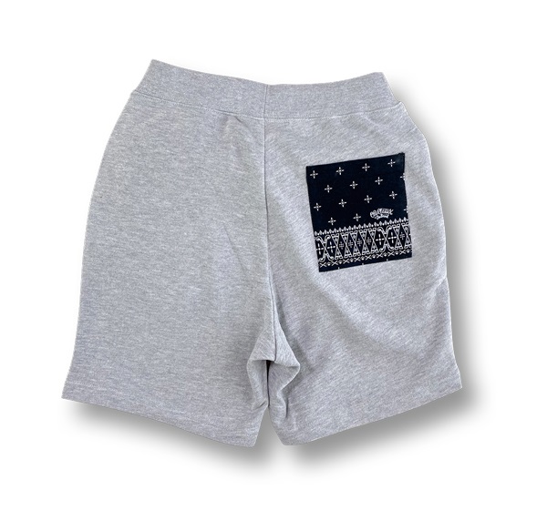 【OG CLASSIX/オージークラシックス】BANDANA POCKET SWEAT SHORT PANTS【ショートパンツ】【スウェットパンツ】【バンダナ】