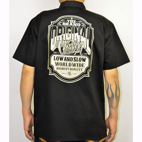 【OG CLASSIX/オージークラシックス】LOW AND SLOW WORK SHIRTS【半袖ワークシャツ】【ボタンシャツ】