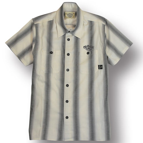 【OG CLASSIX/オージークラシックス】SANTA MARIA SHORT SLEEVE【ストライプ】【コットン】【シャツ】