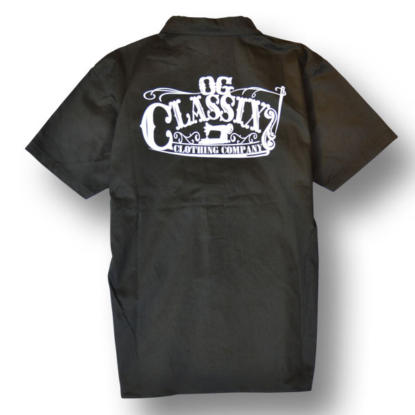 【OG CLASSIX/オージークラシックス】OLD MACHINE WORK SHIRT【ワークシャツ】【オールドマシーン】【ローズ】【ミシン】