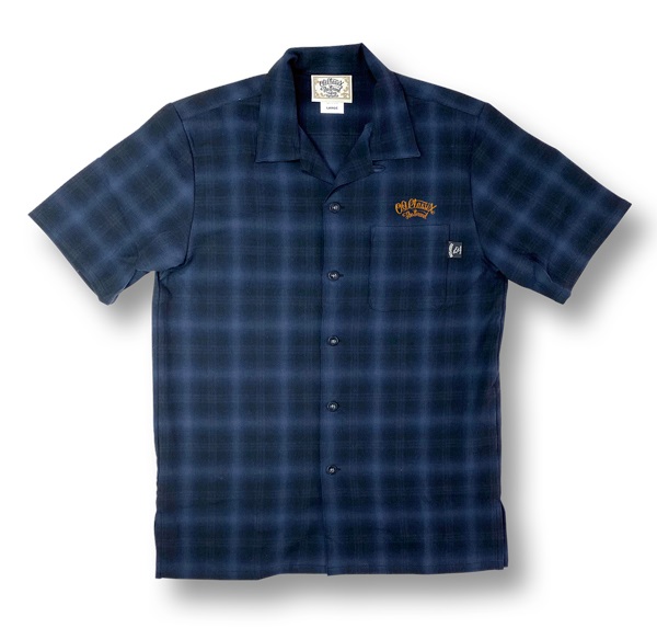 SALE 特別限定価格【OG CLASSIX/オージークラシックス】HERRING BONE OMBLE OPEN SHIRTS【シャツ】【半袖】【チェック】