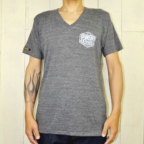 【OG CLASSIX】【オージークラシックス】PRIDE&RESPECT V NECK TEE【VネックTシャツ】