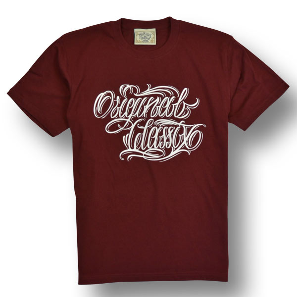 【OG CLASSIX/オージークラシックス】ORIGINAL SCRIPT TEE【Tシャツ】【6.2oz】【スクリプト】