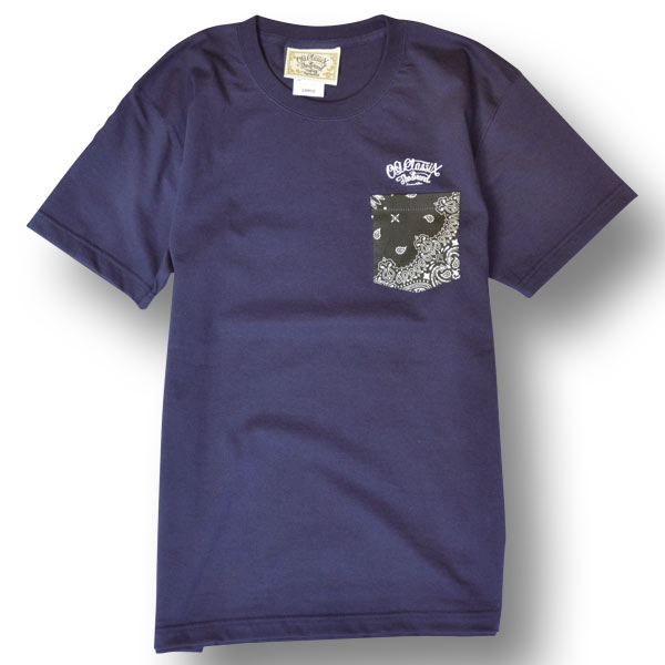 【OG CLASSIX/オージークラシックス】PAISLEY POCKET NO.6 TEE【Tシャツ】【7.1oz】【ペイズリー】【ポケット】