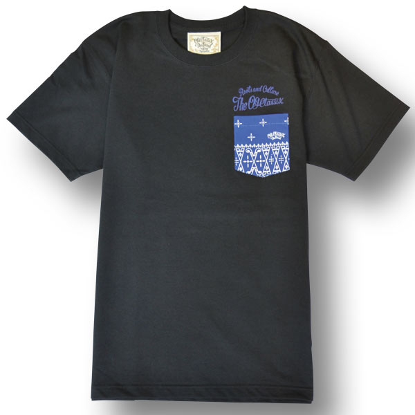 【OG CLASSIX/オージークラシックス】WORLD CORPORATE 2018 POCKET TEE【Tシャツ】【7.1oz】【ペイズリー】【ポケット】【バンダナ】【レッド】【RED】【ブルー】【BLUE】