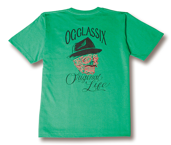 【OG CLASSIX/オージークラシックス】SKULLFACE TEE【Tシャツ】【6.2oz】【スカル】