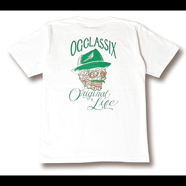 【OG CLASSIX/オージークラシックス】SKULLFACE TEE【Tシャツ】【6.2oz】【スカル】