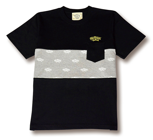 【OG CLASSIX/オージークラシックス】OG PANEL POCKET TEE【Tシャツ】【7.1oz】【ペイズリー】【ポケット】【パネル】