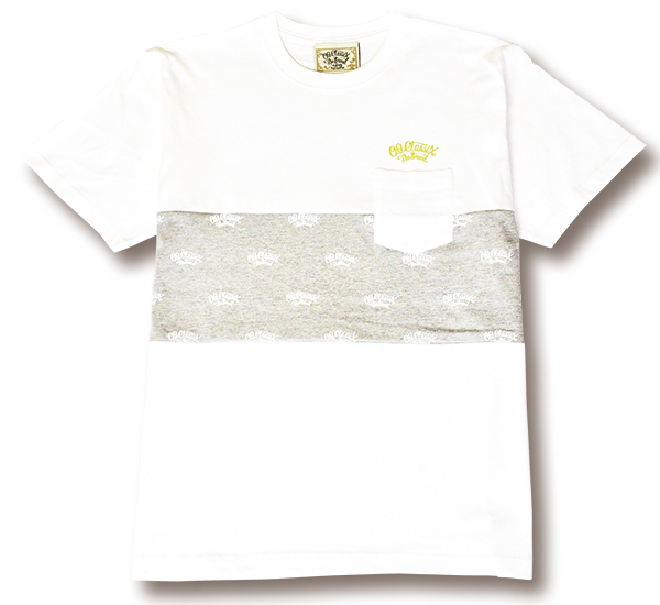 【OG CLASSIX/オージークラシックス】OG PANEL POCKET TEE【Tシャツ】【7.1oz】【ペイズリー】【ポケット】【パネル】