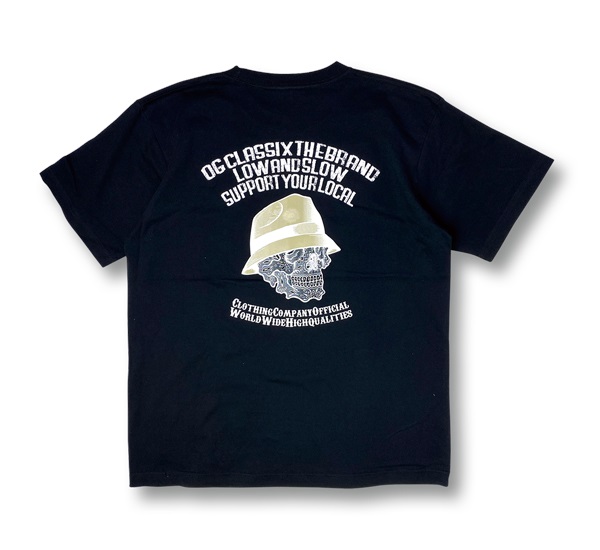 【OG CLASSIX/オージークラシックス】PAISLEY SKULL 6.2oz.TEE【Tシャツ】【6.2oz】