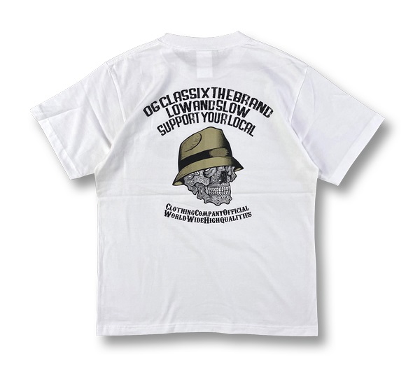 【OG CLASSIX/オージークラシックス】PAISLEY SKULL 6.2oz.TEE【Tシャツ】【6.2oz】