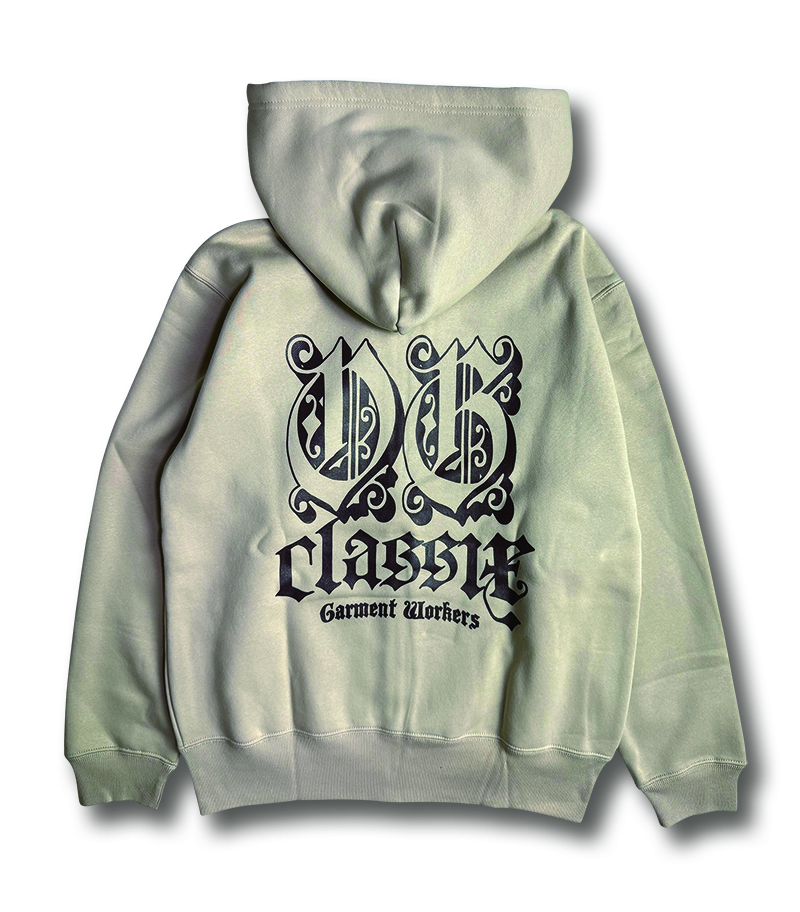 【OG CLASSIX/オージークラシックス】OLD OG STYLE 10.0oz. ZIP HOOD(裏起毛) 【ジップフード】【パーカー】【裏起毛】【10オンス】