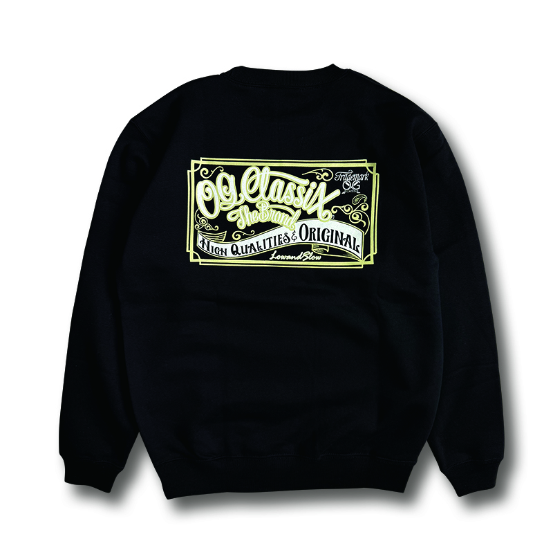 【OG CLASSIX/オージークラシックス】CORPORATE SIGN 10.0oz. C/N SWEAT(裏起毛)【クルーネック】【スウェット】【裏起毛】【10オンス】