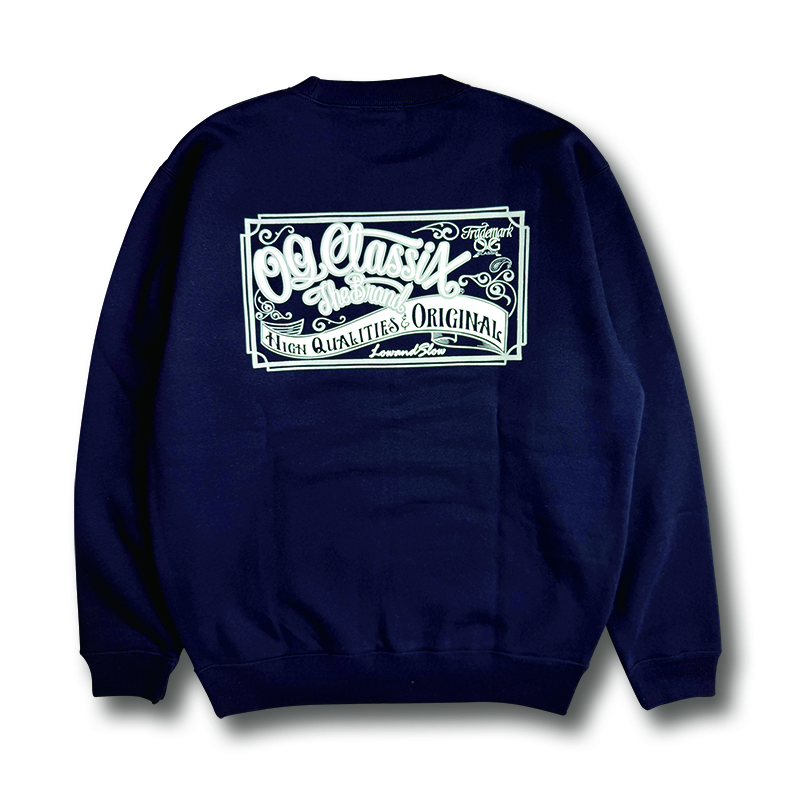 【OG CLASSIX/オージークラシックス】CORPORATE SIGN 10.0oz. C/N SWEAT(裏起毛)【クルーネック】【スウェット】【裏起毛】【10オンス】