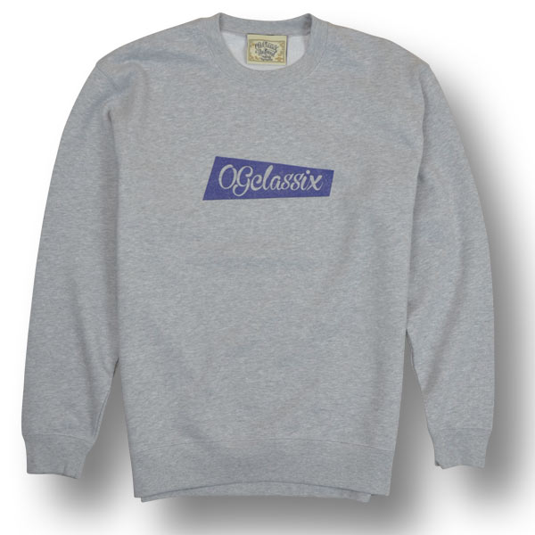 【OG CLASSIX/オージークラシックス】BOWTIE SCRIPT SWEAT【スウェット】【トレーナー】