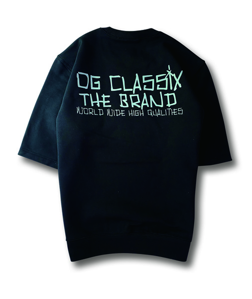 【OG CLASSIX/オージークラシックス】FREE HAND 10oz. 3/4 SLV. C/N SWEAT【スウェット】【裏毛】