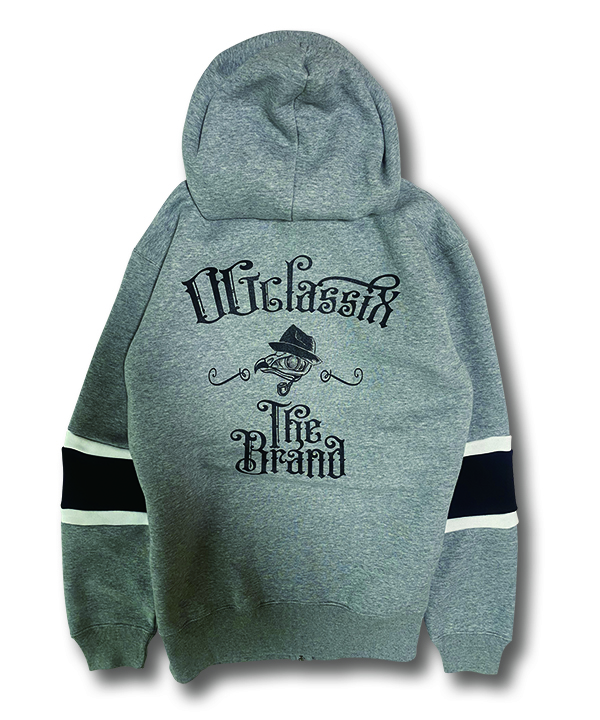 【OG CLASSIX/オージークラシックス】OG THE EAGLE  TWO LINE 10.0oz.  ZIP HOOD 裏起毛【ジップフード】【パーカー】【裏起毛】【10オンス】