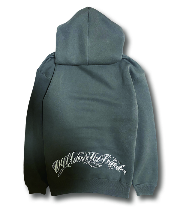 【OG CLASSIX/オージークラシックス】OG SCRIPT 10.0oz.  PULL HOOD(裏起毛)  【プルフード】【パーカー】【裏起毛】【10オンス】【スクリプト】