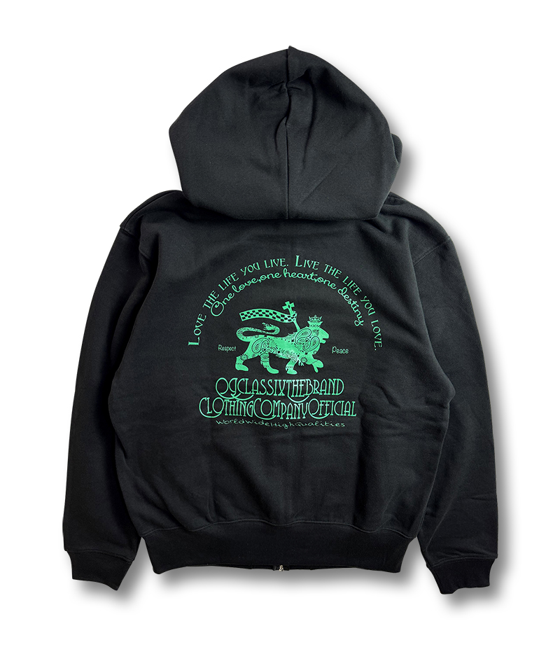 2colors【OG CLASSIX/オージークラシックス】LOVE THE LION 10.0oz ZIP HOOD【ジップフード】【パーカー】【セットアップ】【10.0oz】