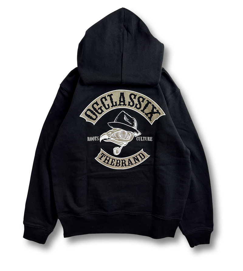 3colors【OG CLASSIX/オージークラシックス】EAGLE BONE 10.0oz PULL HOOD【プルフード】【パーカー】【セットアップ】【10.0oz】