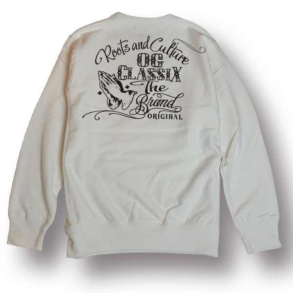 【OG CLASSIX/オージークラシックス】OG HAND CREW SWEAT【スウェット】【トレーナー】【クルーネック】【裏起毛】【12オンス】