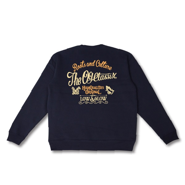 【OG CLASSIX/オージークラシックス】ROOTS & CULTURE 10oz. CREW NECK SWEAT 裏起毛【クルーネック】【スウェット】【裏起毛】【10オンス】