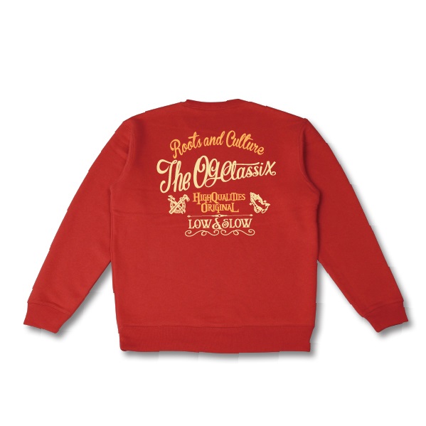 【OG CLASSIX/オージークラシックス】ROOTS & CULTURE 10oz. CREW NECK SWEAT 裏起毛【クルーネック】【スウェット】【裏起毛】【10オンス】