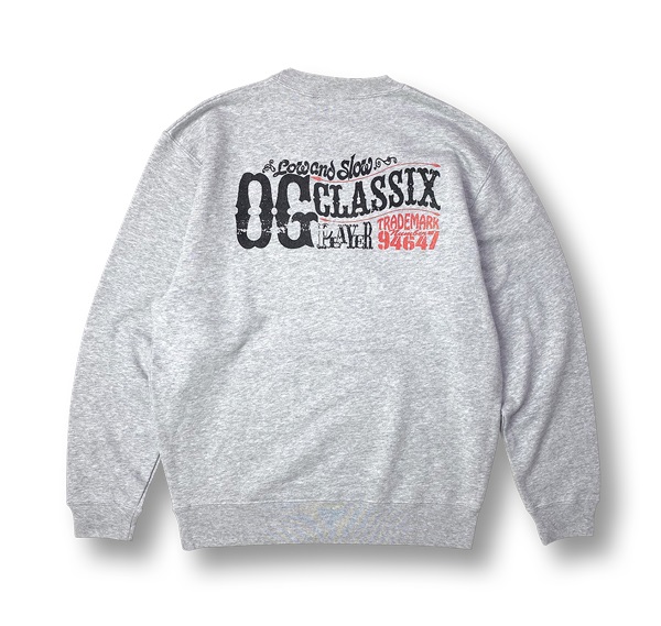 【OG CLASSIX/オージークラシックス】ROOTS & CULTURE 10oz. CREW NECK SWEAT【スウェット】【クルーネック】【10オンス】【10oz.】