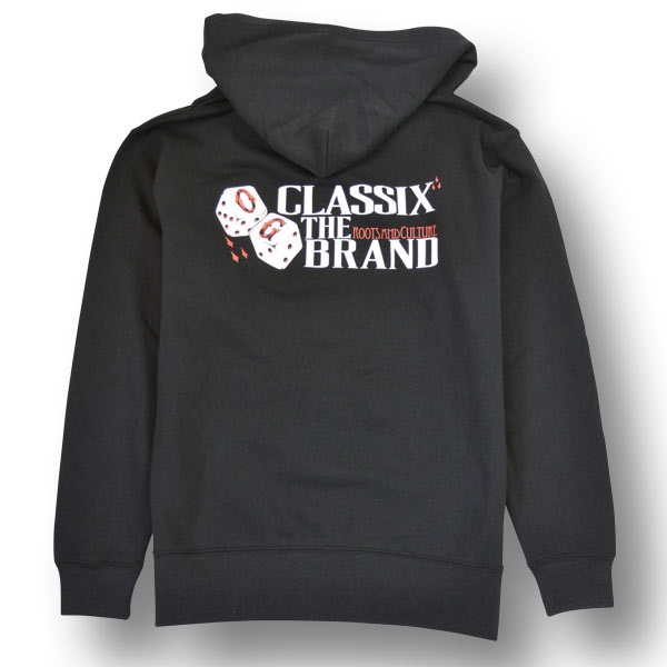 【OG CLASSIX/オージークラシックス】TWO DICE ZIP HOOD【ジップフード】【パーカー】【ダイス】