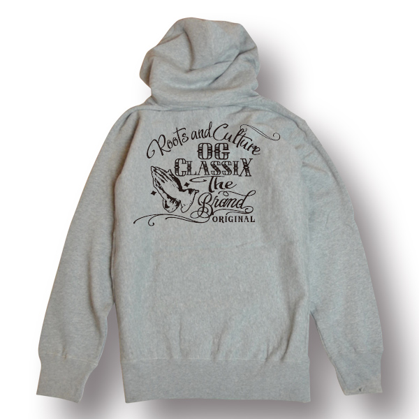 【OG CLASSIX/オージークラシックス】OG HAND ZIP HOOD【ジップフード】【パーカー】【裏起毛】【12オンス】
