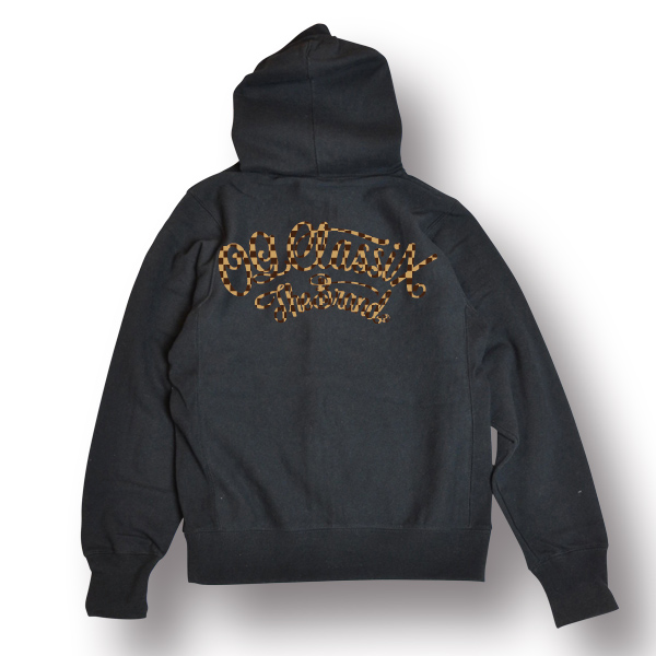 【OG CLASSIX/オージークラシックス】CHECK FLAG CORPORATE ZIP HOOD【ジップフード】【パーカー】【裏起毛】【12オンス】