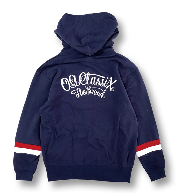 2colors【OG CLASSIX/オージークラシックス】2-LINE ZIP HOOD【ジップフード】【パーカー】【10oz】