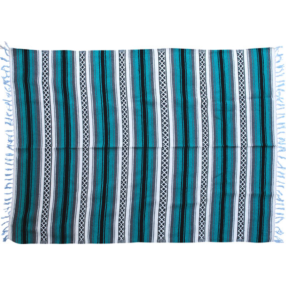 【MEXICAN SERAPES】5×7 NEW WEST FALSA BLANKET