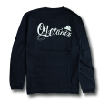 【OG CLASSIX/オージークラシックス】ORIGINAL BK SERAPE POCKET LOGO HAT   5.6oz. L/S TEE【Tシャツ】【長袖】【5.6oz.】