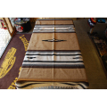 NEW WEST DIAMOND CENTER FALASA BLANKET【BEIGE】【TEXAS】【ラグ】【ブランケット】