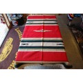 NEW WEST DIAMOND CENTER FALASA BLANKET【RED】【TEXAS】【テキサス】【ブランケット】