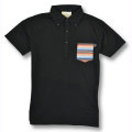 【OG CLASSIX/オージークラシックス】RAINBOW SERAPE POLO SHIRTS【半袖ポロシャツ】【ポケット付き】【サラペ】【ボーダー】